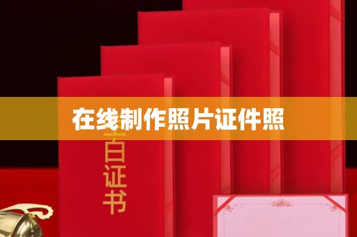 深圳在线制作照片证件照