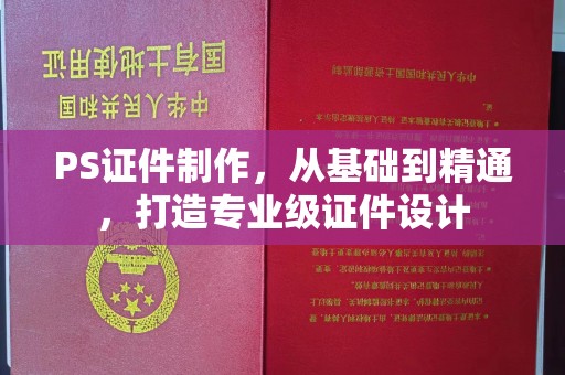 深圳PS证件制作，从基础到精通，打造专业级证件设计